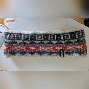 Wool Patterned Headband Ice wear from iceland